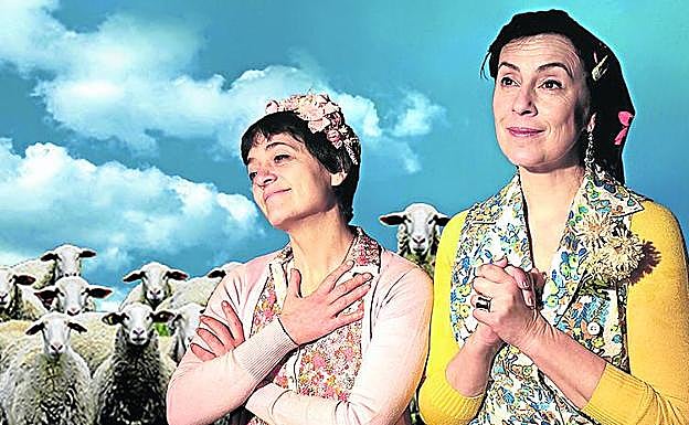 Begoña Martín y Carmen San Esteban, en ‘Benditas’. 