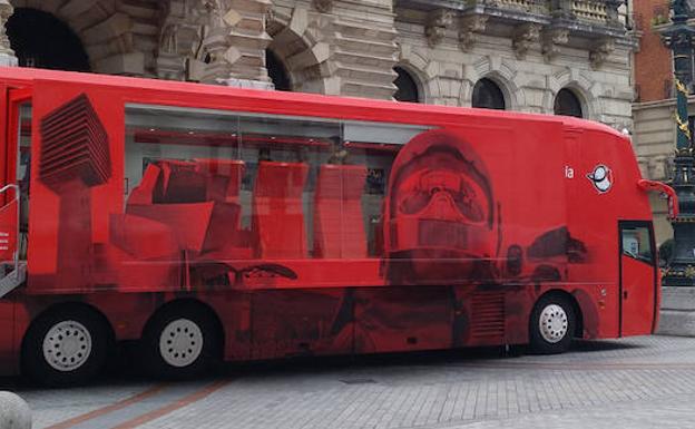 Bizkaia Goazen autobusa.