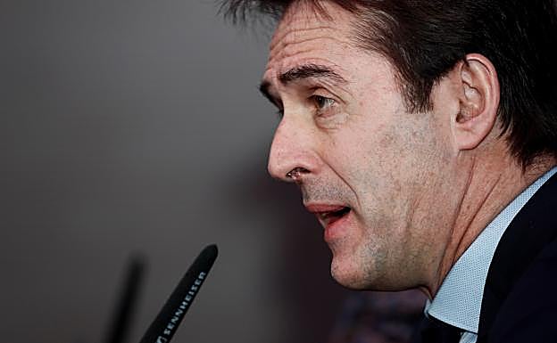 Julen Lopetegui, seleccionador nacional. 