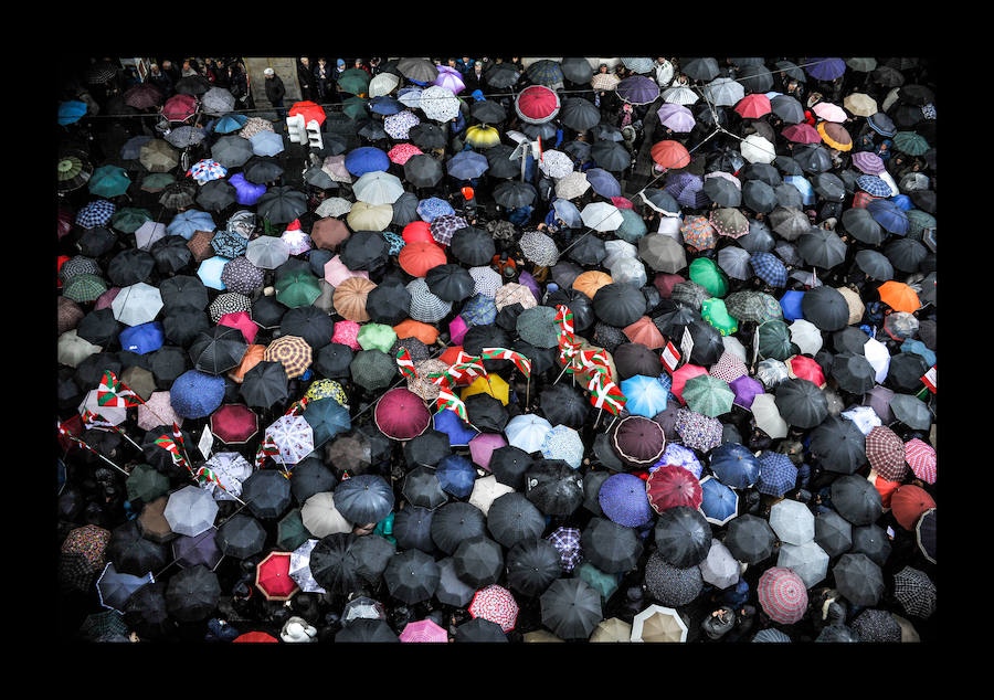 Fotos: Multitudinaria manifestación en Bilbao por unas «pensiones dignas»