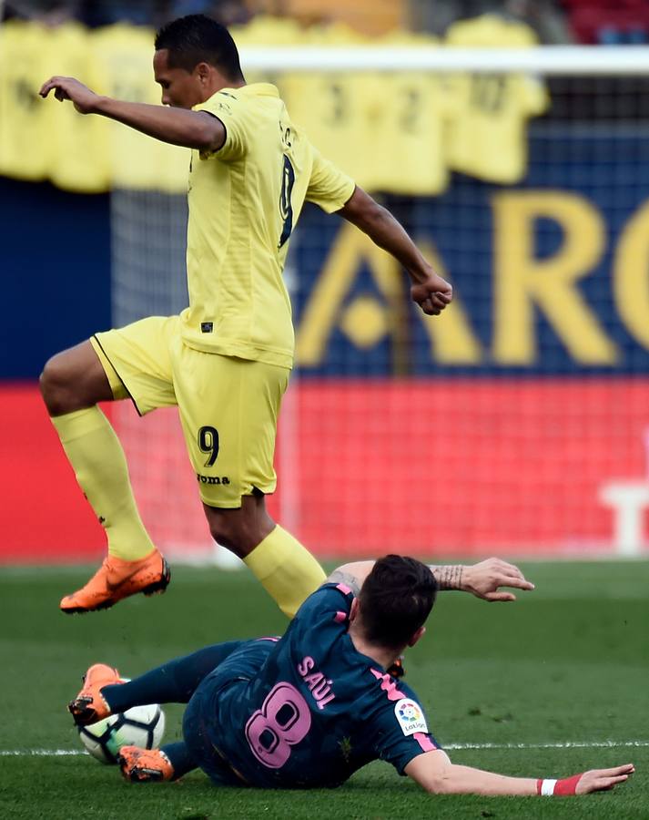 Las mejores imágenes del aprtido de la 29ª jornada entre el Villarreal y el Atlético, en el estadio de La Cerámica. 