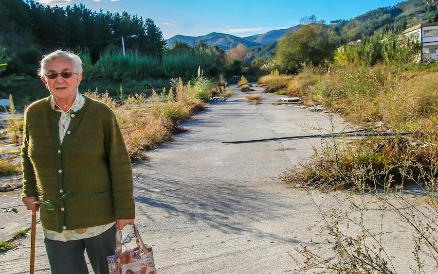 Terrenos de Presape que el Ayuntamiento de Busturia cedió en 2003 al Gobierno vasco. 