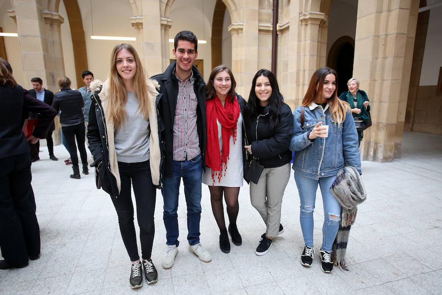 Olatz Preciado, Aitor Infante, Ianira Quintana, Marina Tamames y Aroa Masa. 