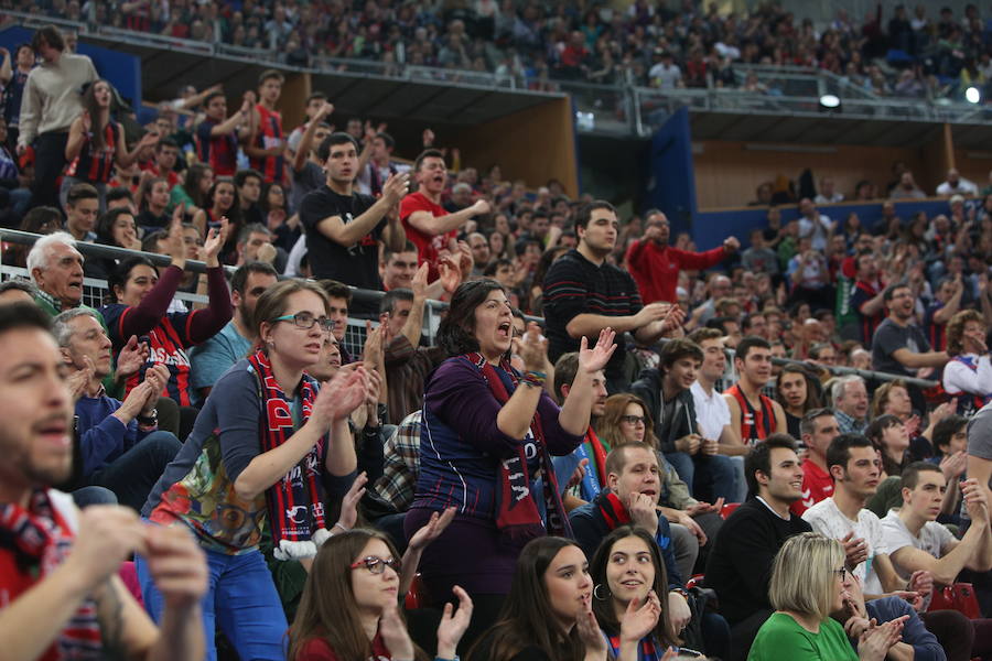 El coliseo azulgrana logra una de las mejores entradas de la temporada gracias al esperado duelo de Euroliga entre Baskonia y Maccabi