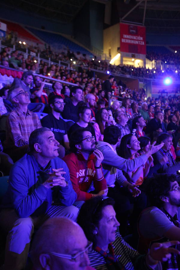 El coliseo azulgrana logra una de las mejores entradas de la temporada gracias al esperado duelo de Euroliga entre Baskonia y Maccabi