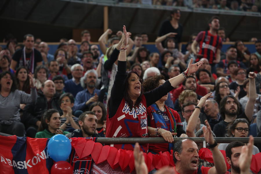 El coliseo azulgrana logra una de las mejores entradas de la temporada gracias al esperado duelo de Euroliga entre Baskonia y Maccabi