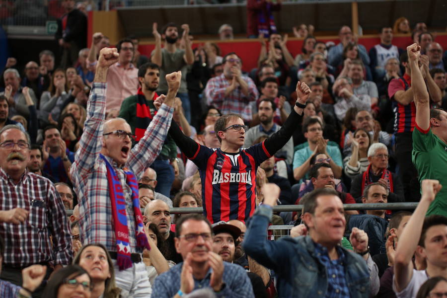 El coliseo azulgrana logra una de las mejores entradas de la temporada gracias al esperado duelo de Euroliga entre Baskonia y Maccabi