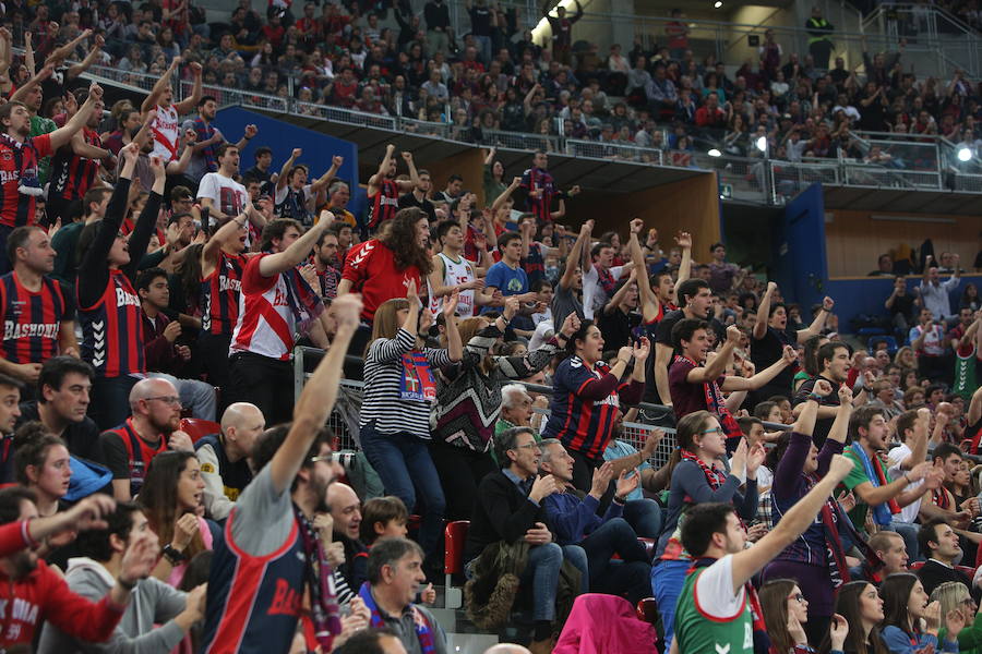 El coliseo azulgrana logra una de las mejores entradas de la temporada gracias al esperado duelo de Euroliga entre Baskonia y Maccabi