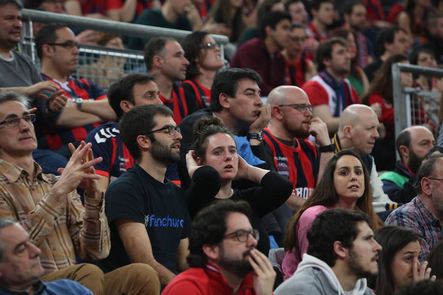 El coliseo azulgrana logra una de las mejores entradas de la temporada gracias al esperado duelo de Euroliga entre Baskonia y Maccabi