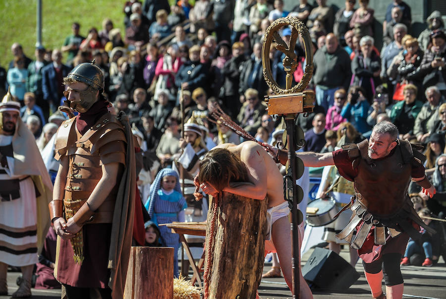 Fotos: El Vía Crucis de Arkotxa, en imágenes