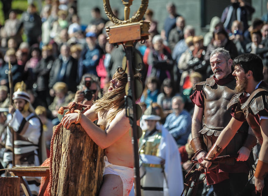 Fotos: El Vía Crucis de Arkotxa, en imágenes