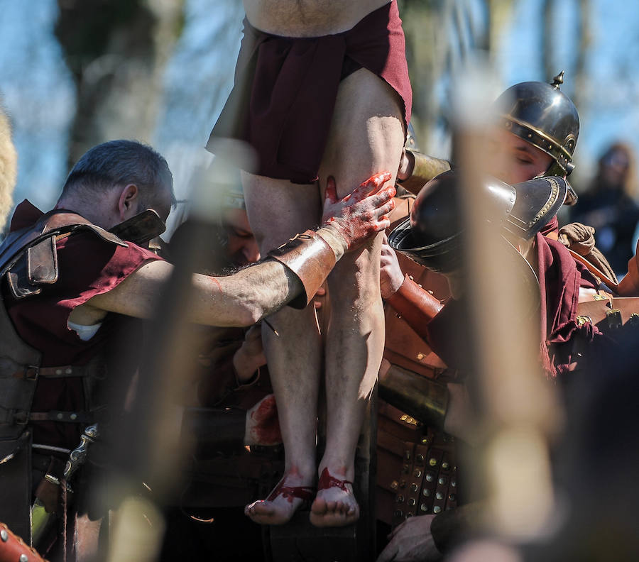 Fotos: El Vía Crucis de Arkotxa, en imágenes