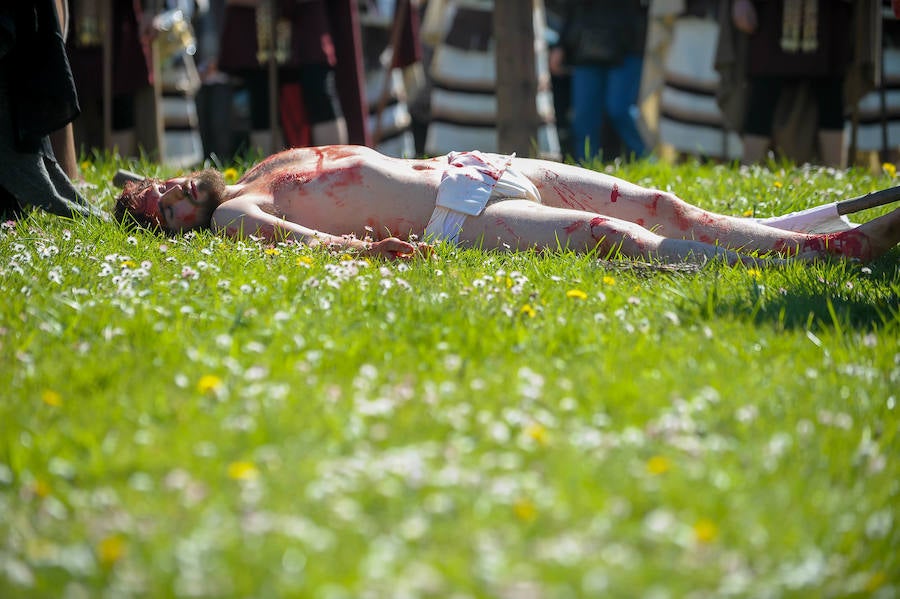 Fotos: El Vía Crucis de Arkotxa, en imágenes