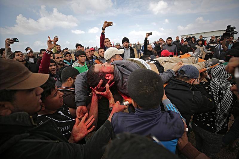 Varios muertos y centenares de heridos durante la reivindicación de los refugiados palestinos para regresar a lo que hoy es Israel