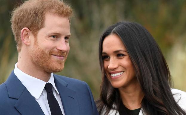 El príncipe Enrique y Meghan Markle.