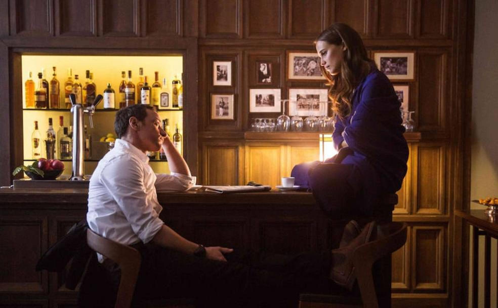 Alicia Vikander y James McAvoy, amantes en 'Inmersión' (2017).