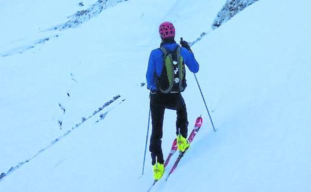 El guía de alta montaña Óscar Gogorza.