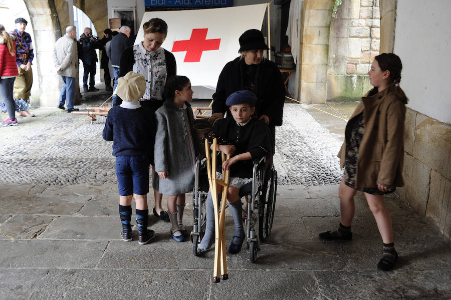 Fotos: Gernika recrea varios pasajes de la vida en la retaguardia durante la Guerra Civil