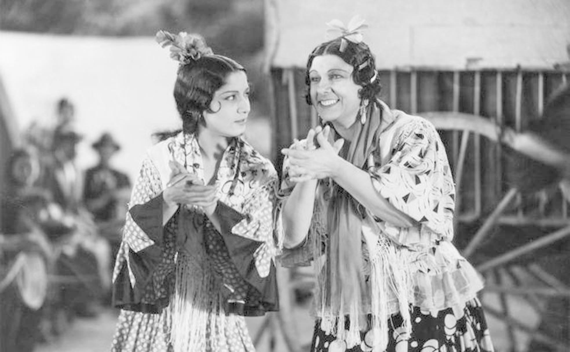 Carmen Amaya y Pastora Imperio en 'María de la O' (1939).