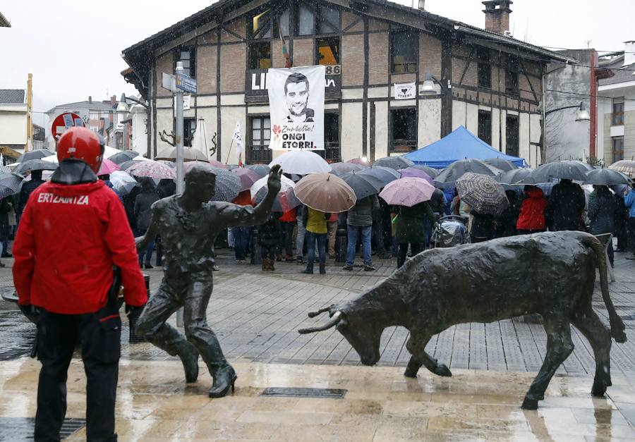 Homenaje a Zunbeltz Larrea en Durango el pasado 19 de marzo.