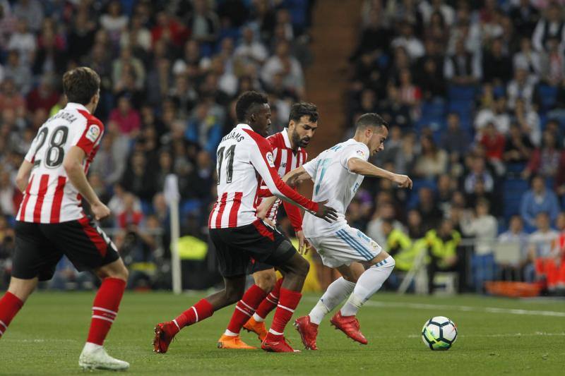 El Real Madrid y el Athletic se enfrentaron en el Bernabéu en la 33ª jornada de Liga.