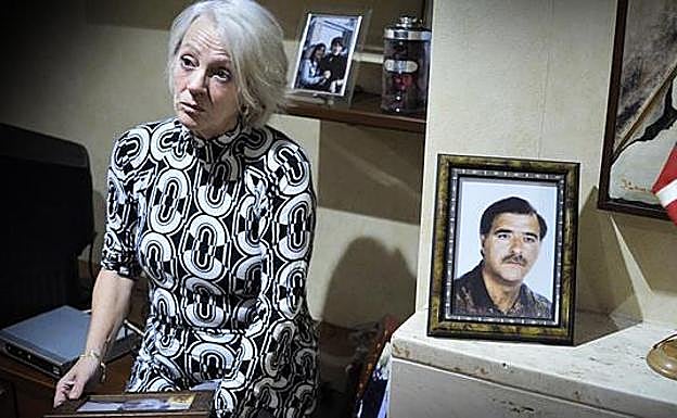Rosa Rodero, esposa de un ertzaina asesinado en 1993.
