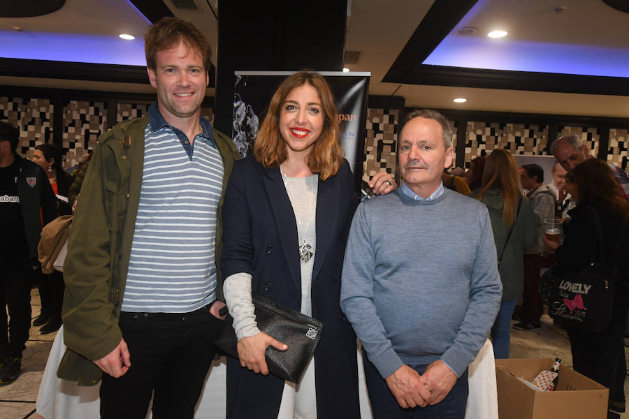 Jorge Martínez, Inma Fiuza y Gonzalo Santín.