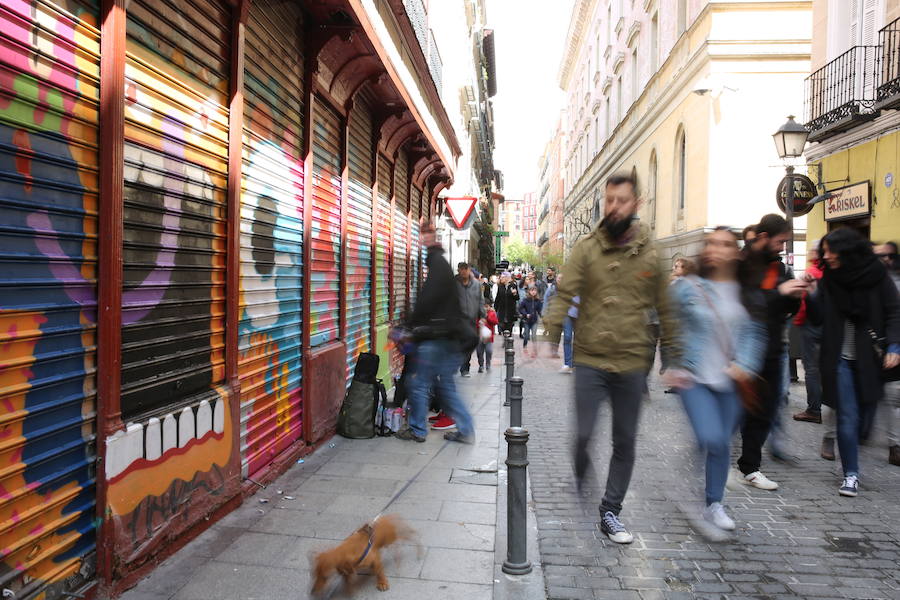 Imagen principal - Tres rincones de Malasaña. 