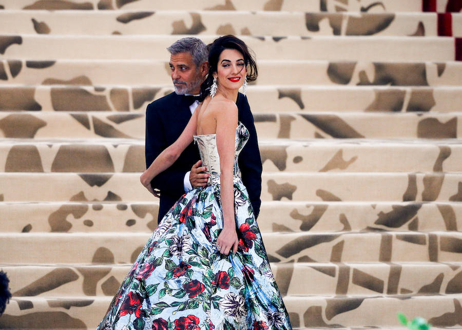 George Clooney y su esposa, Amal Clooney