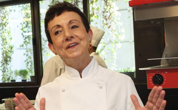 Carme Ruscalleda , una de las únicas 6 mujeres en el mundo con 3 estrellas Michelin.