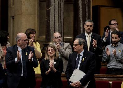 Imagen secundaria 1 - Torra no supera la primera votación en el Parlament