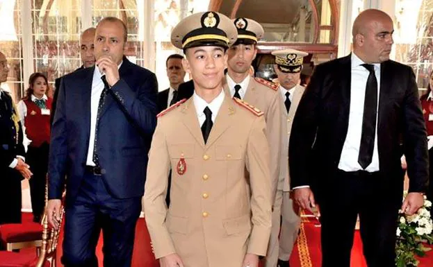 Moulay Hassan acude a numerosos actos en solitario.