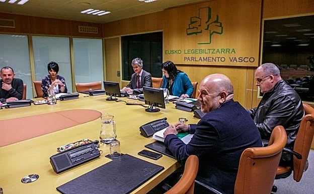 Imagen de este miércoles de la Ponencia de Autogobierno.