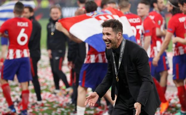 Simeone: «Griezmann ha estado hasta hoy, si sigue o no lo tiene que decir él»