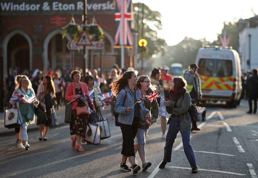 Fotos: Todo listo para la boda entre el príncipe Harry y Meghan