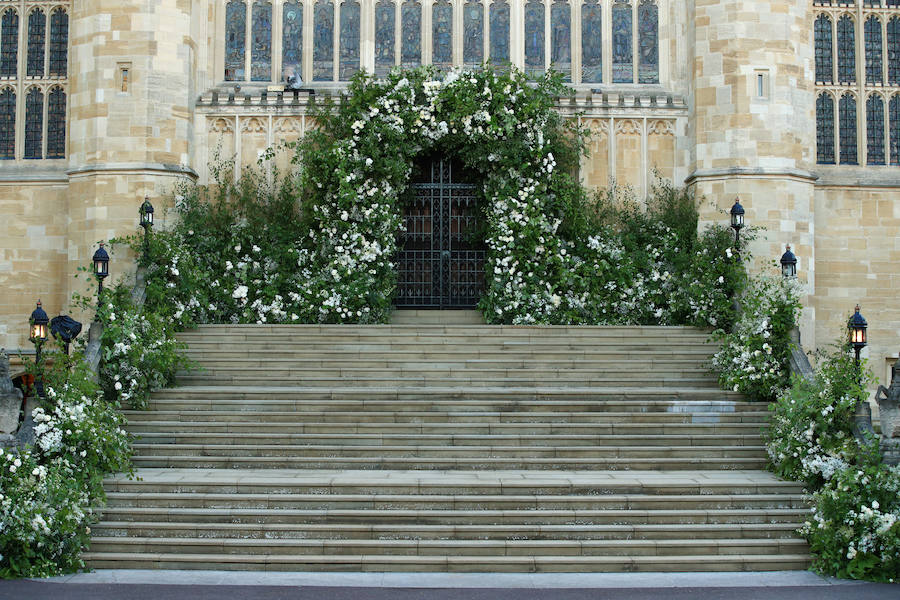 Fotos: Todo listo para la boda entre el príncipe Harry y Meghan