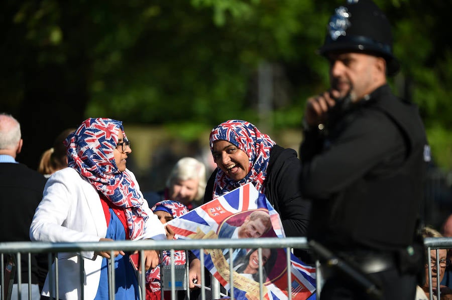 Fotos: Todo listo para la boda entre el príncipe Harry y Meghan