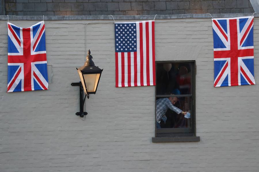 Fotos: Todo listo para la boda entre el príncipe Harry y Meghan