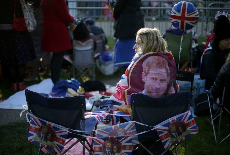 Fotos: Todo listo para la boda entre el príncipe Harry y Meghan