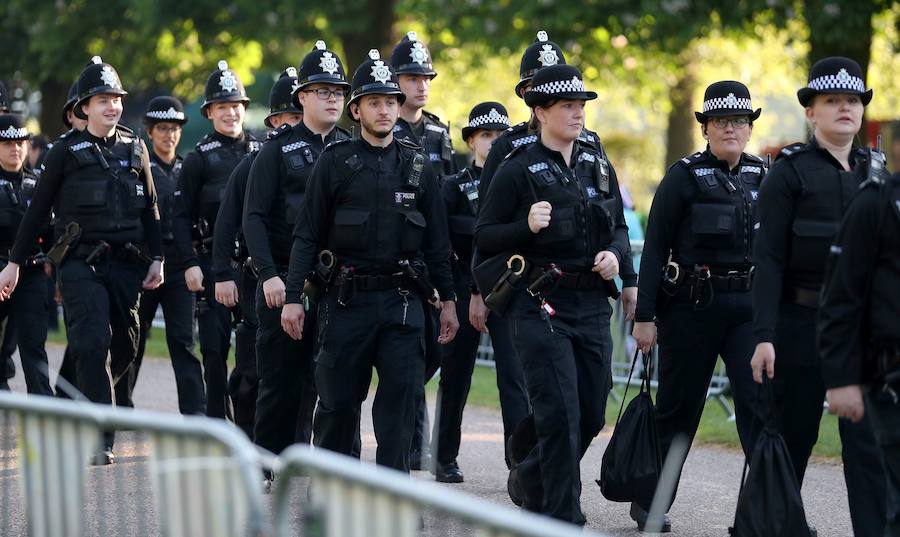 Fotos: Todo listo para la boda entre el príncipe Harry y Meghan