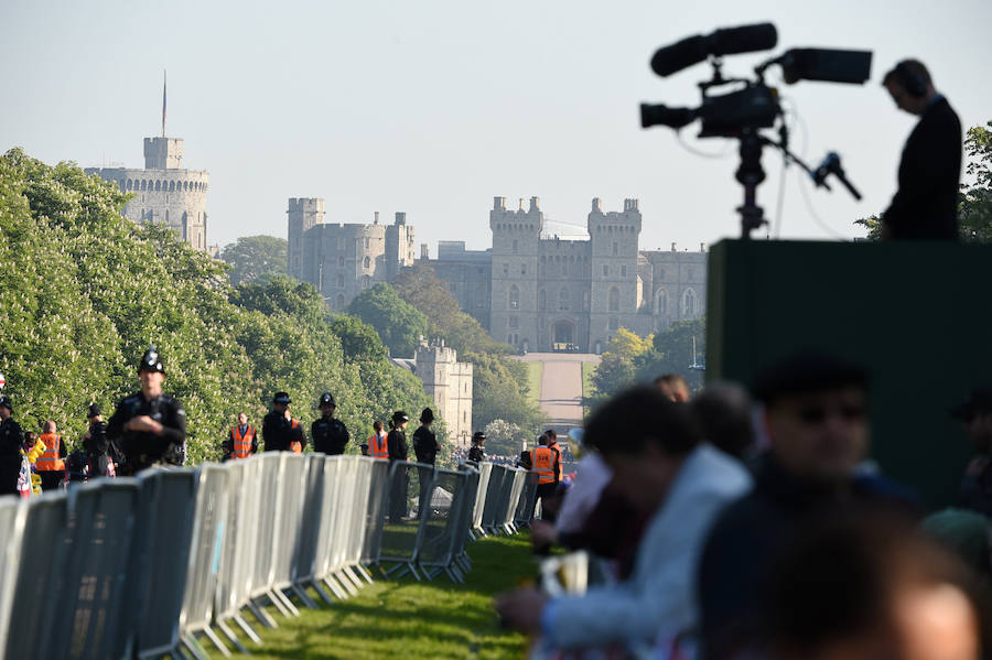 Fotos: Todo listo para la boda entre el príncipe Harry y Meghan