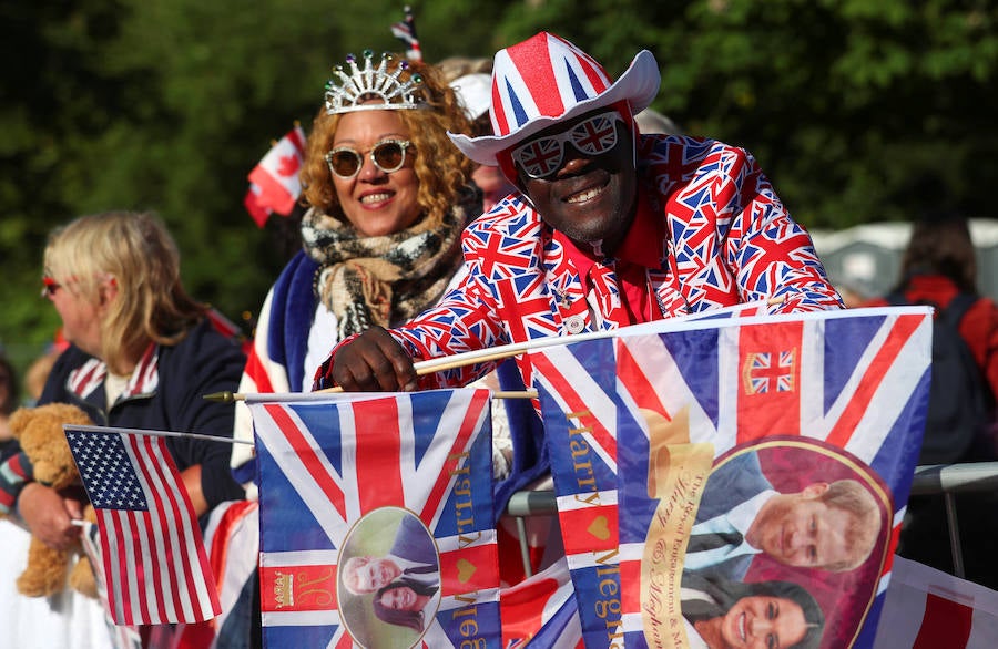 Fotos: Todo listo para la boda entre el príncipe Harry y Meghan