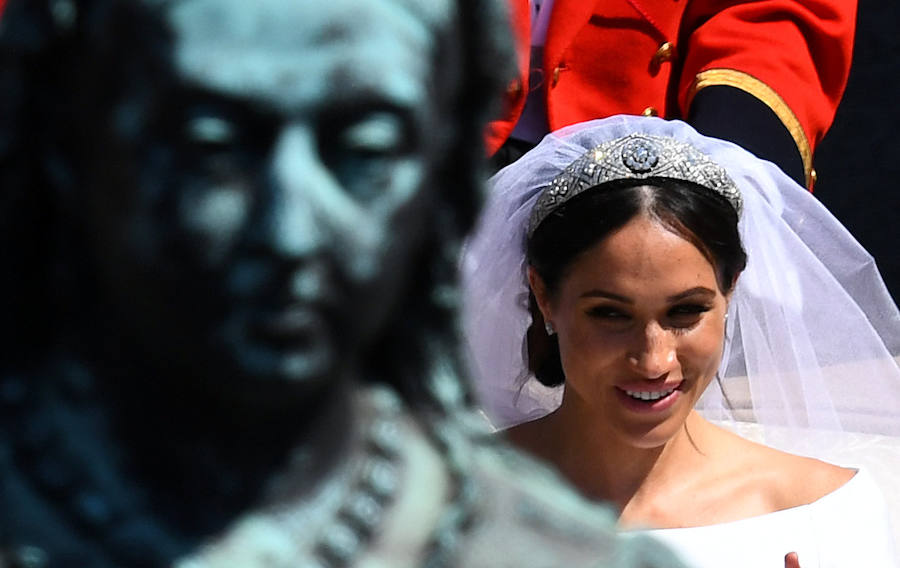 Fotos: El vestido de novia de Meghan Markle al detalle | El Correo