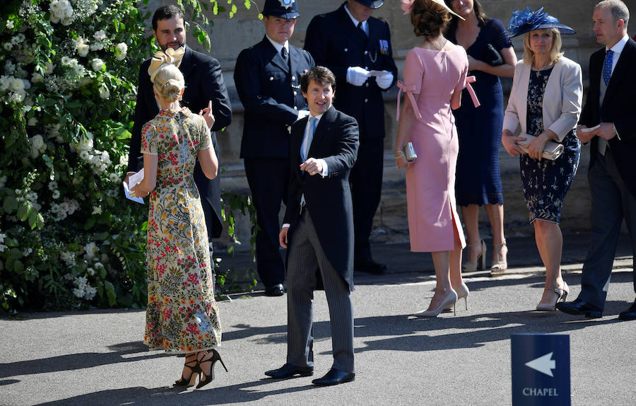 El cantante James Blunt y su mujer Sofia Wellesley 