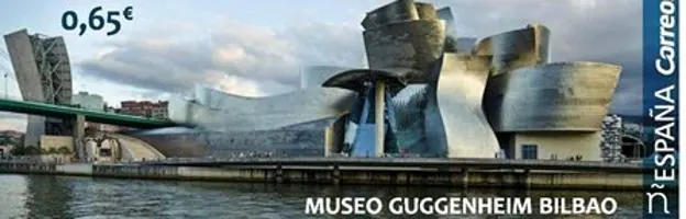 Correos dedica un sello al Museo Guggenheim