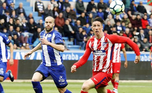 Laguardia no pierde de vista a Fernando Torres.