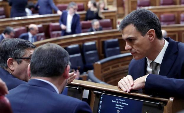 Sánchez promete al PNV mantener los Presupuestos de Rajoy