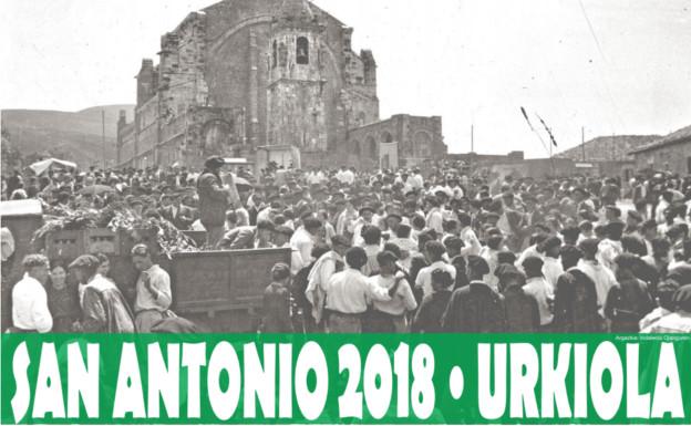 Programa de fiestas de Urkiola 2018: San Antonio Jaiak