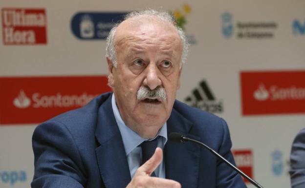 Vicente Del Bosque es una foto de archivo.