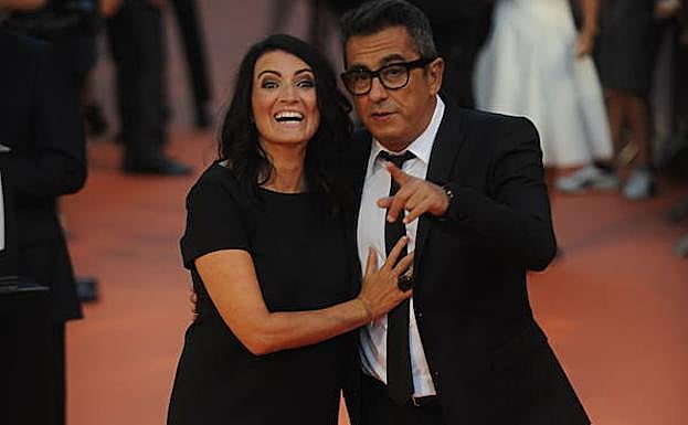 Silvia Abril y Andreu Buenafuente, en el FesTVal de Viitoria.
